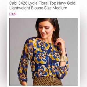 CAbi Lydia Blouse
